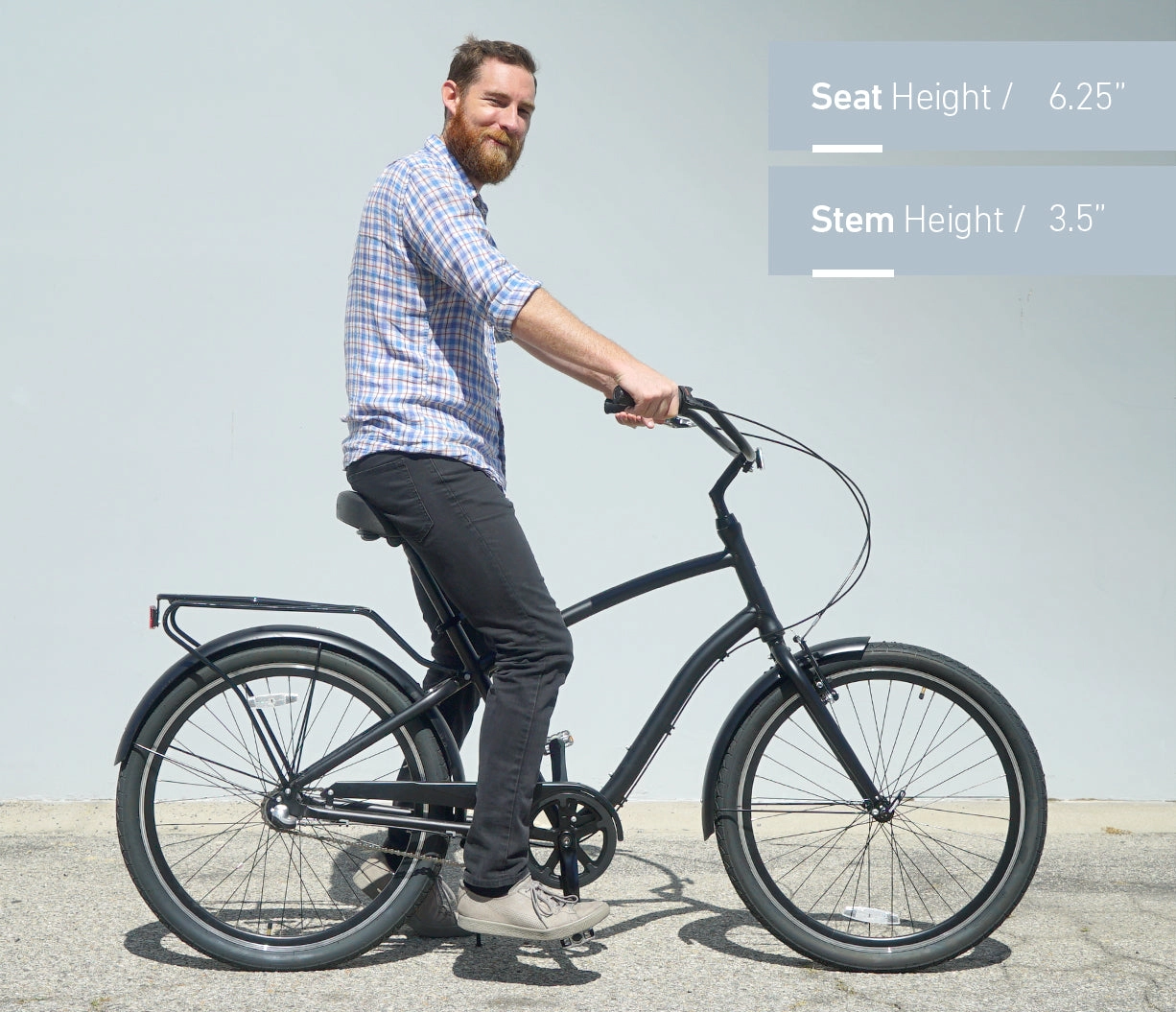 sixthreezero EVRYjourney Men's 7 Speed Touring Hybrid Bike