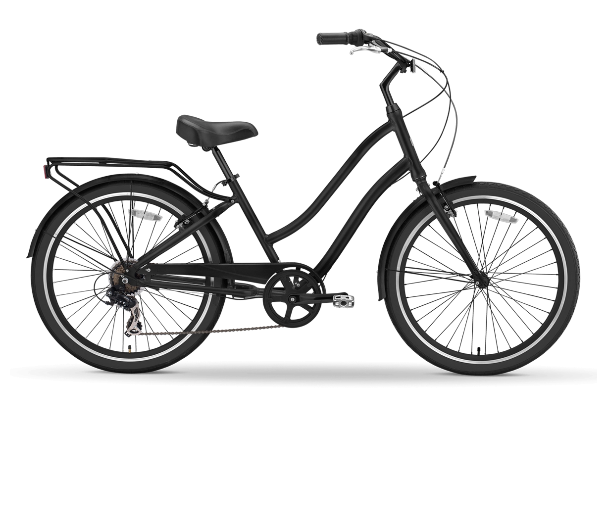 sixthreezero EVRYjourney Men's 7 Speed Touring Hybrid Bike