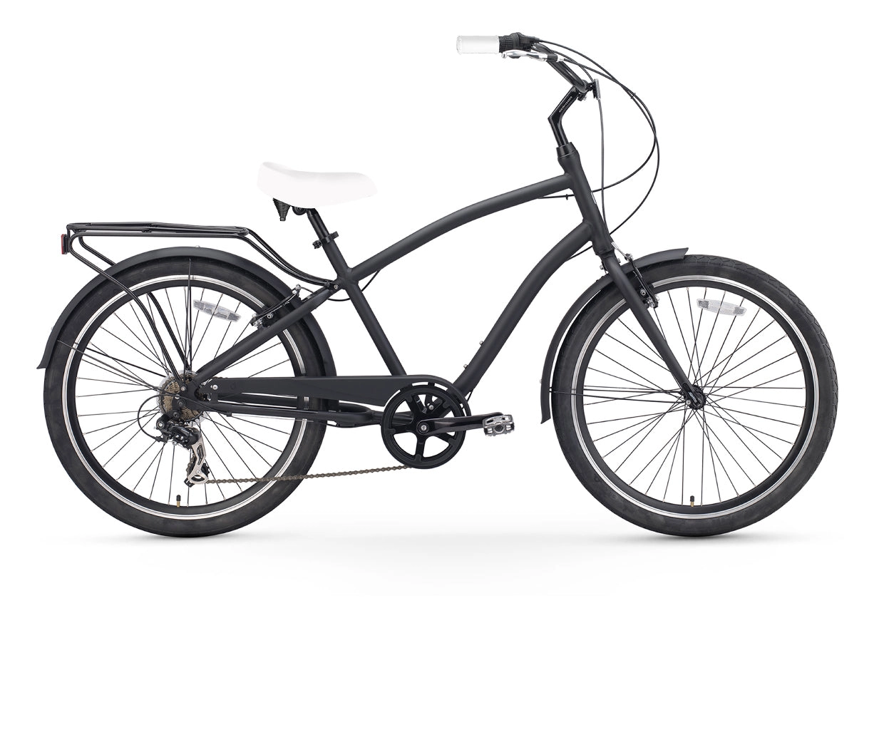 sixthreezero EVRYjourney Men's 7 Speed Touring Hybrid Bike