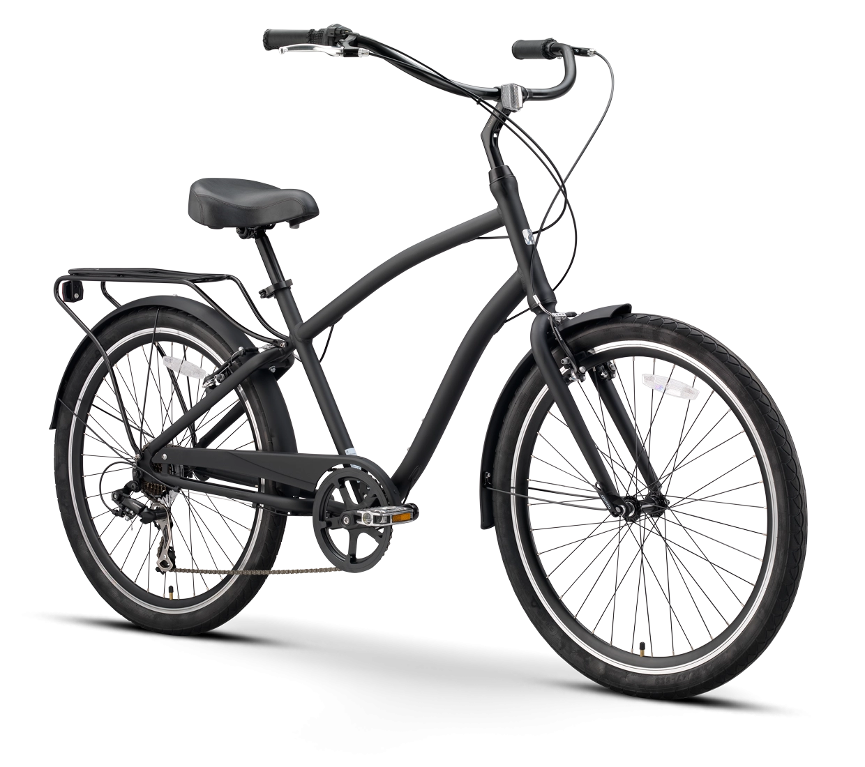 sixthreezero EVRYjourney Men's 7 Speed Touring Hybrid Bike