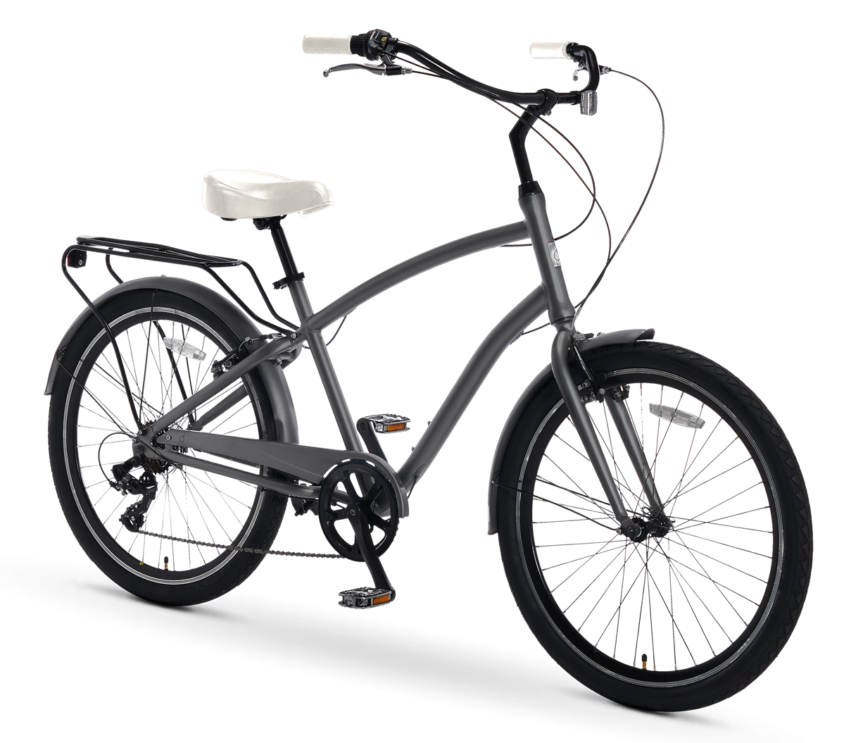 sixthreezero EVRYjourney Men's 7 Speed Touring Hybrid Bike