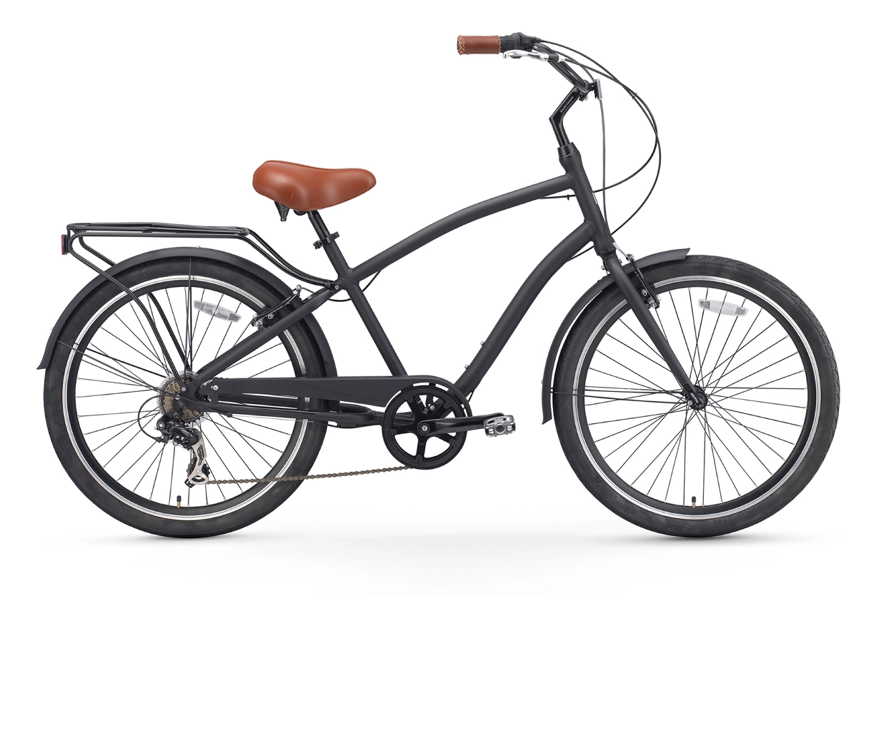 sixthreezero EVRYjourney Men's 7 Speed Touring Hybrid Bike