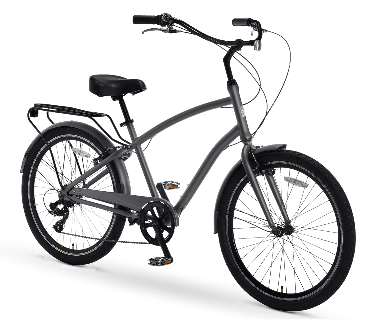 sixthreezero EVRYjourney Men's 7 Speed Touring Hybrid Bike