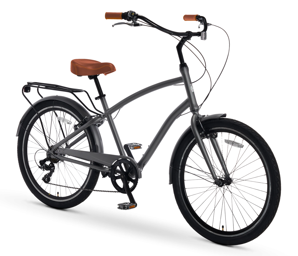 sixthreezero EVRYjourney Men's 7 Speed Touring Hybrid Bike