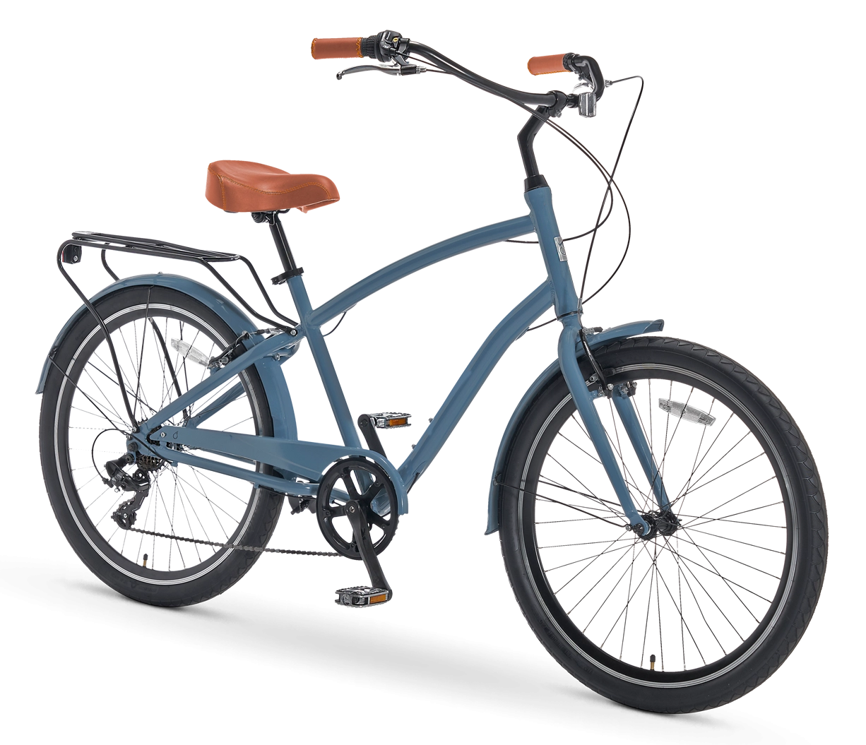 sixthreezero EVRYjourney Men's 7 Speed Touring Hybrid Bike
