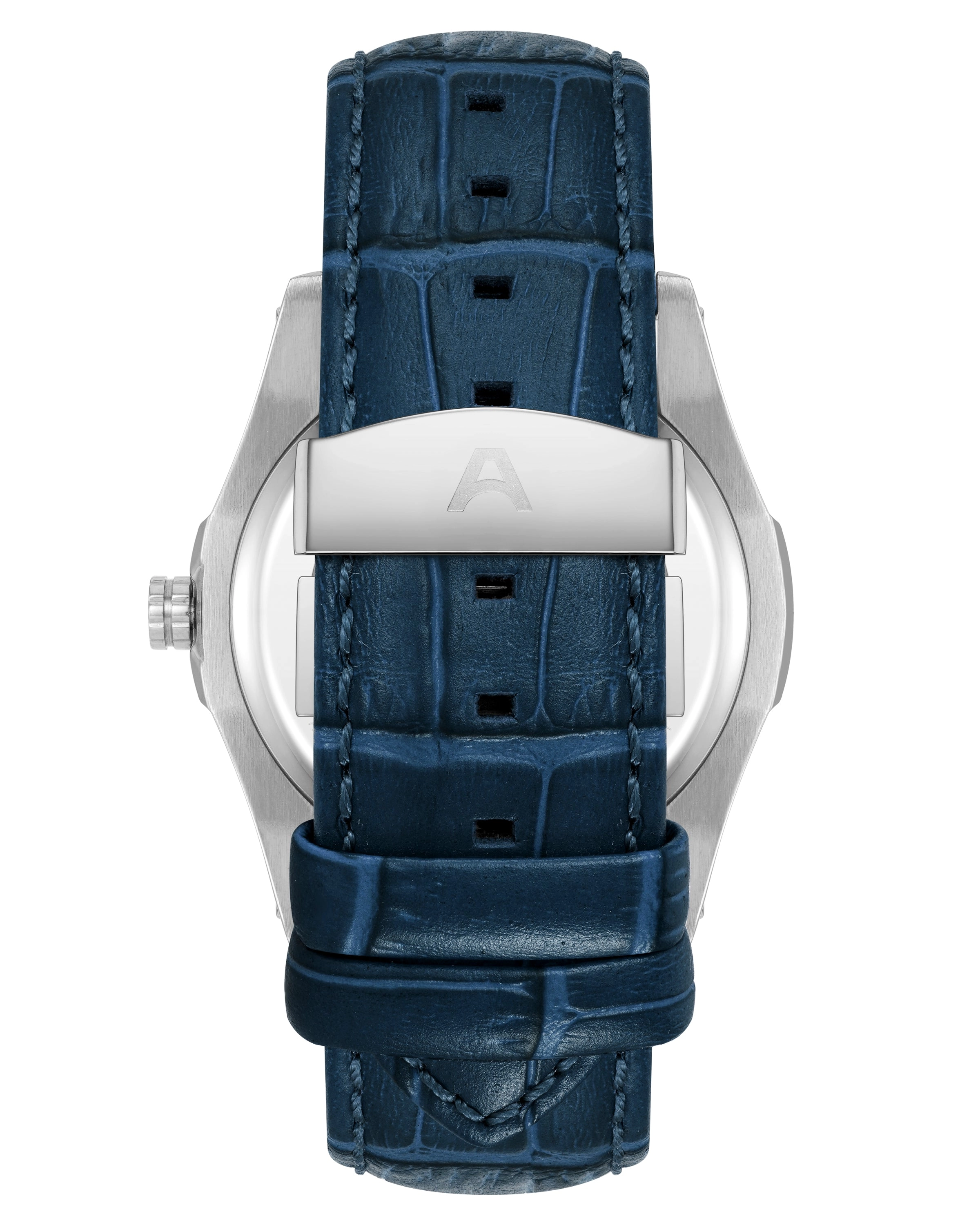 Skeleton™ | 42mm, Navy/Silver