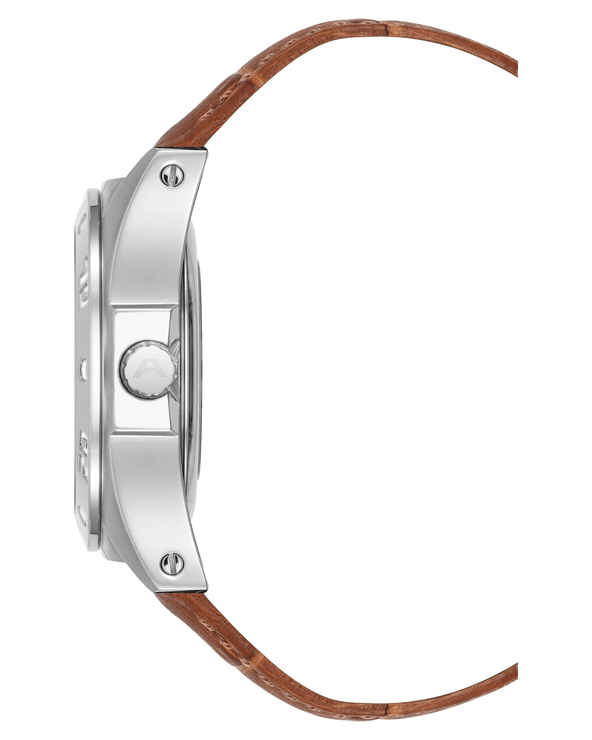Skeleton™ | 42mm, Tan/Silver