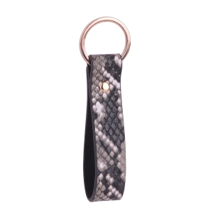 Snake Print Keychain