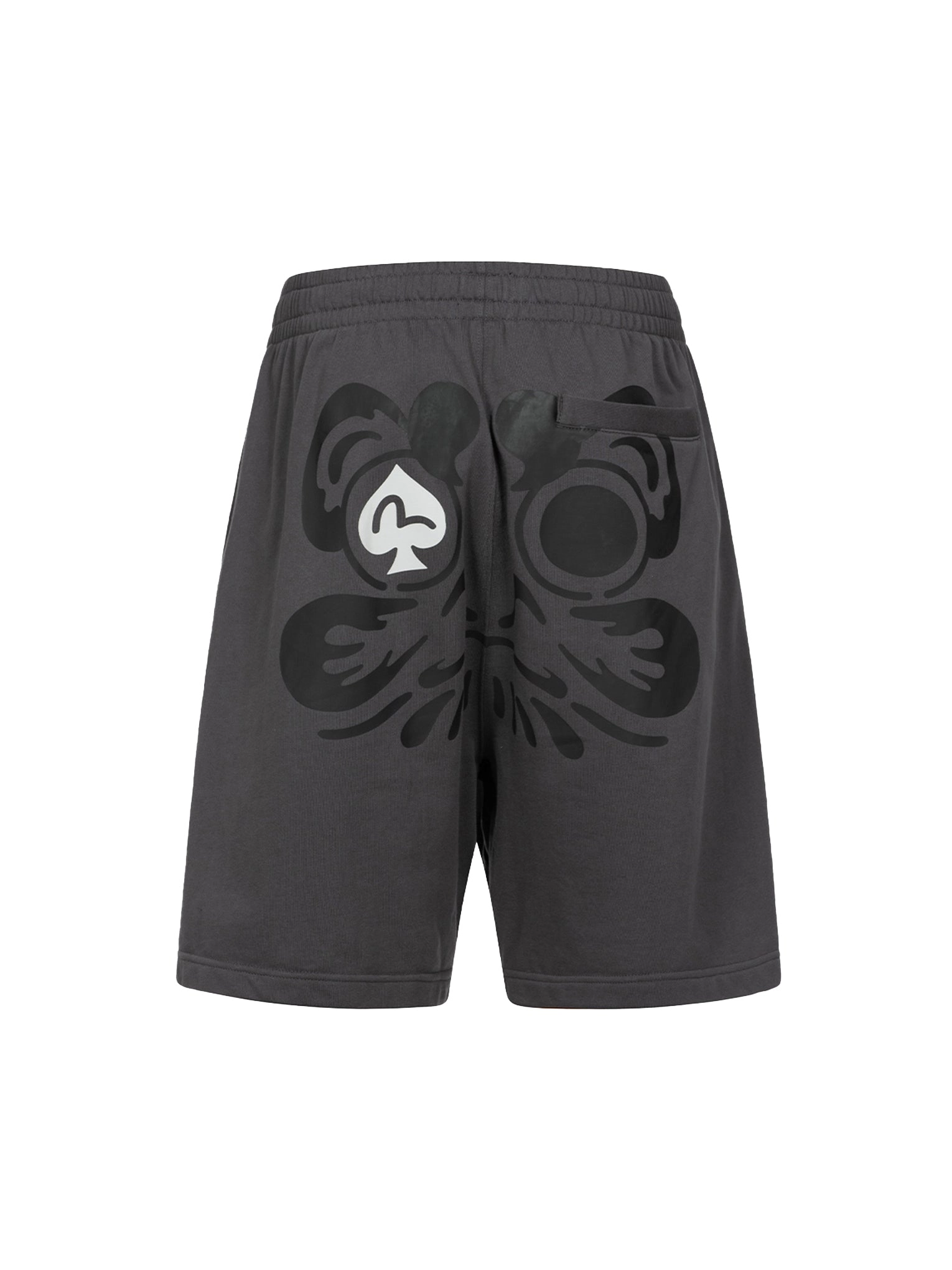 Spade Daruma Print Fashion Fit Sweat Shorts