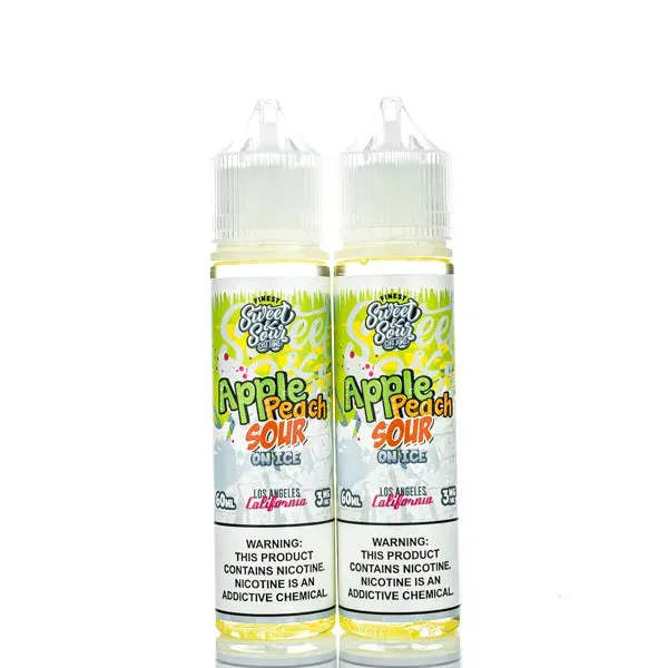 The Finest E-Liquid - Sweet & Sour - Apple Peach Sour On Ice - 120ml