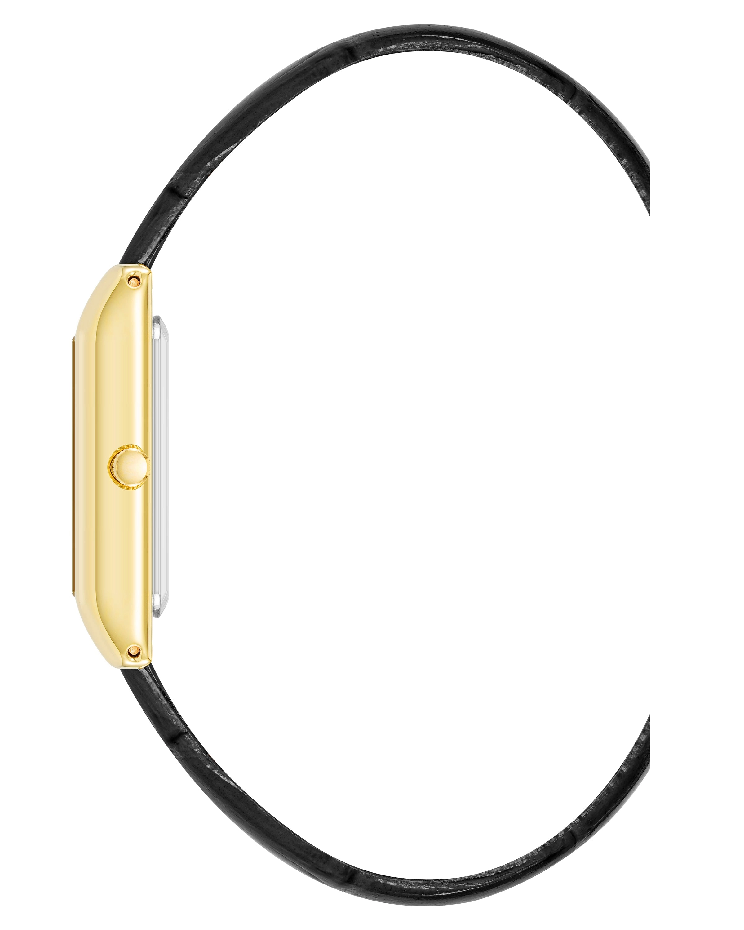 Tilly™ | 20mm, Black Leather/Croco
