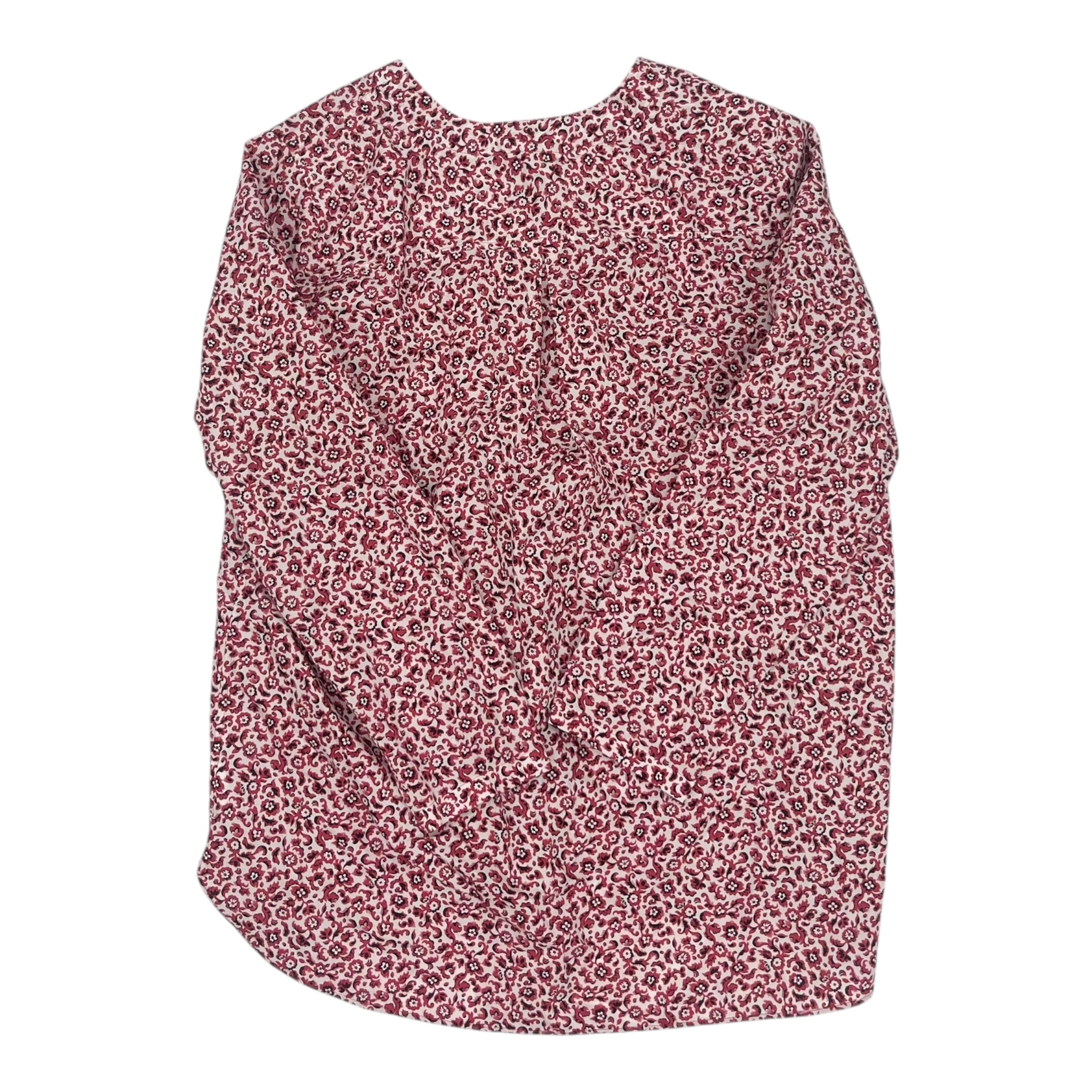 Top Ls By Lands End In Red, Size:Xl