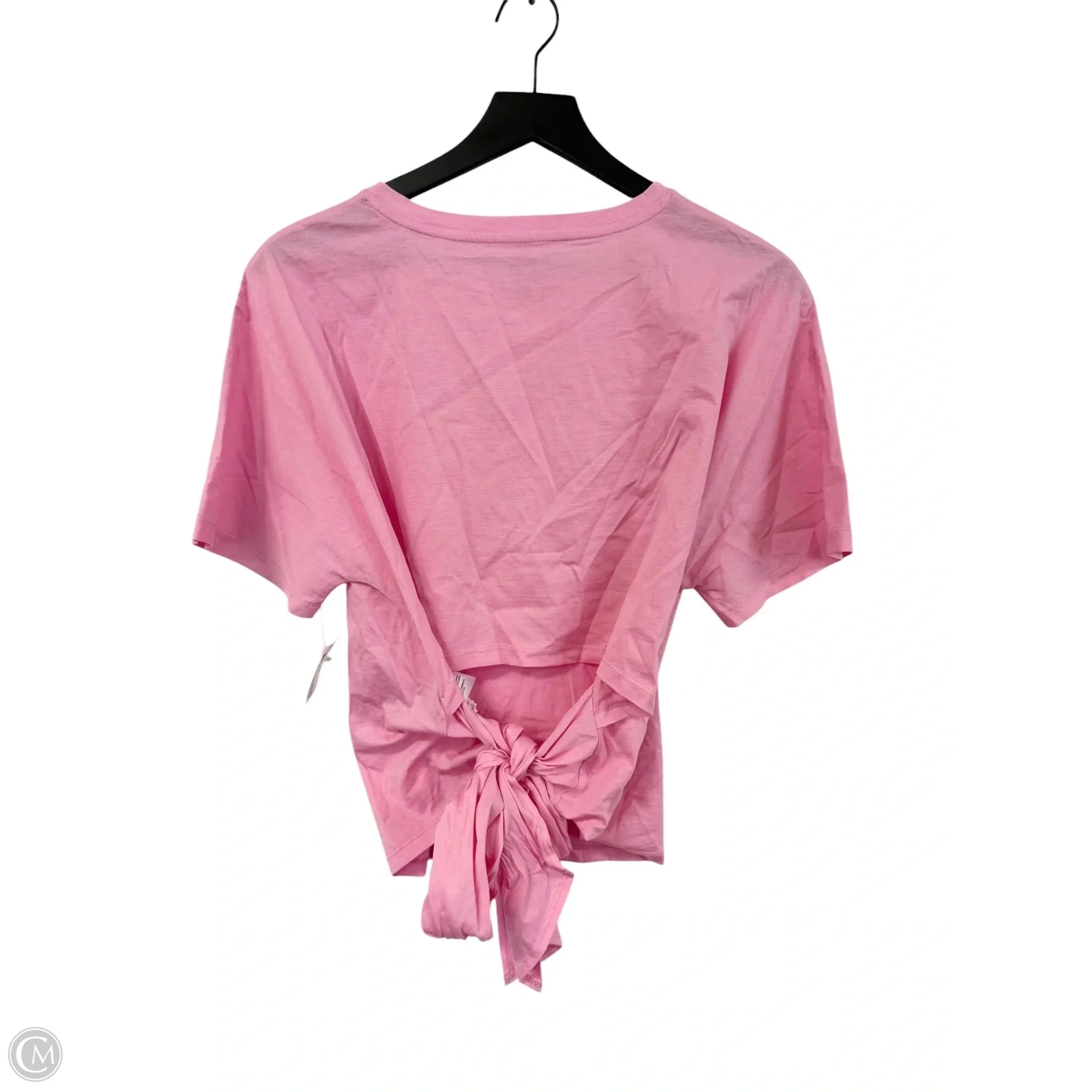 Top Short Sleeve By A New Day In Pink, Size: L