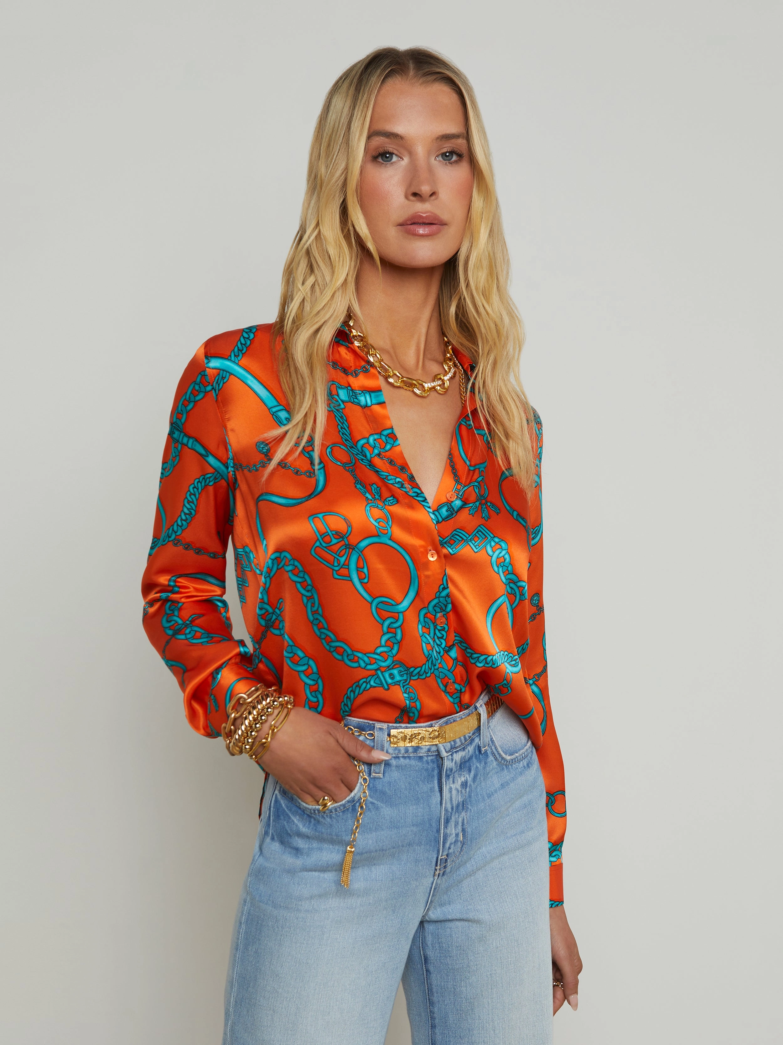 Tyler Silk Blouse