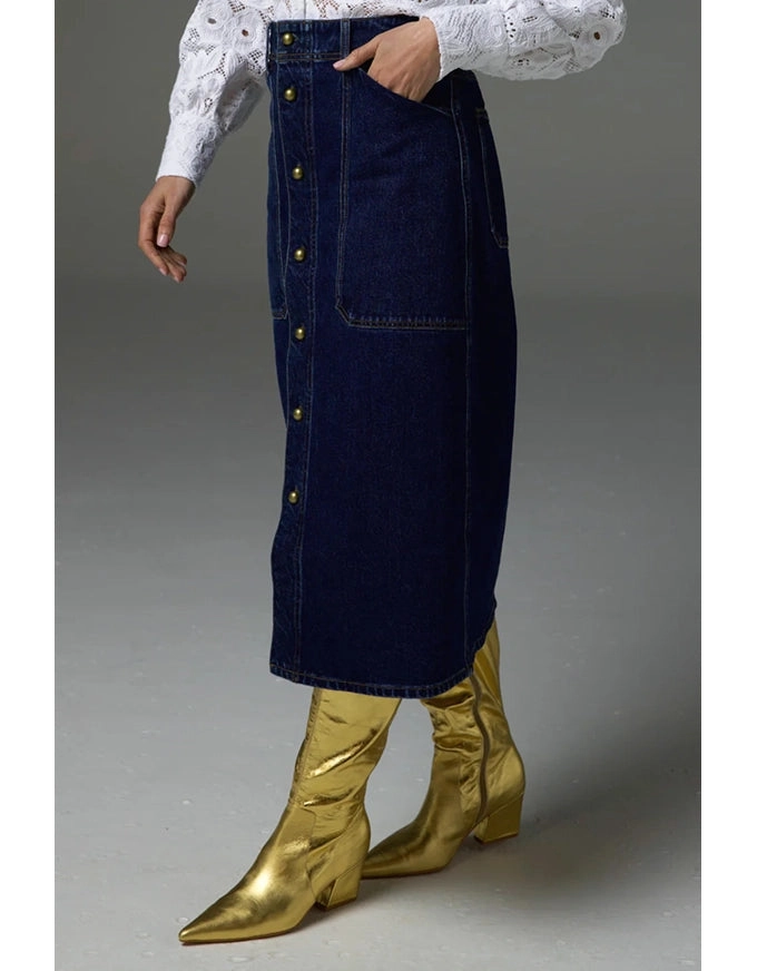 Typify Skirt Dark Denim