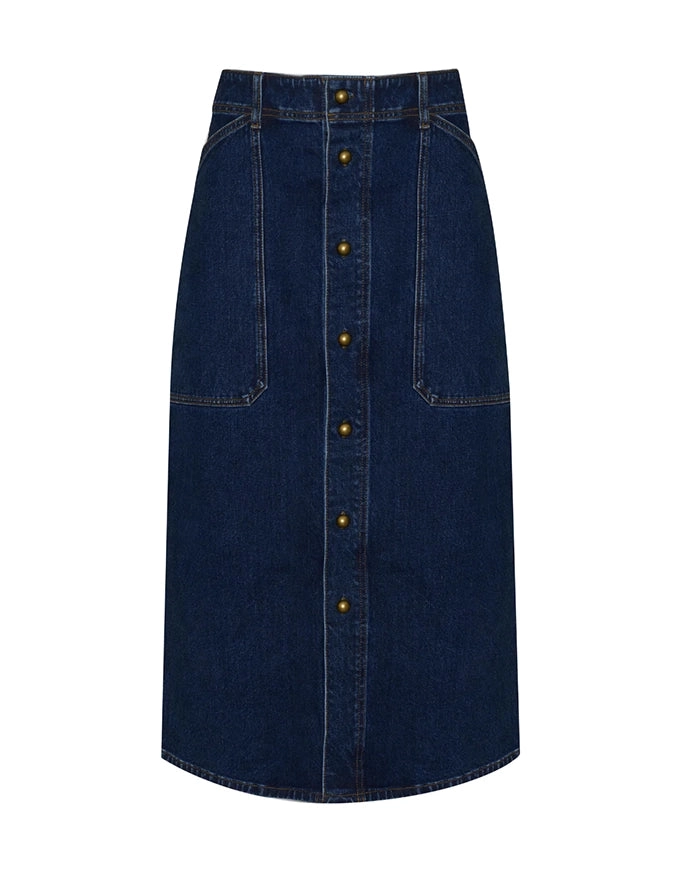 Typify Skirt Dark Denim