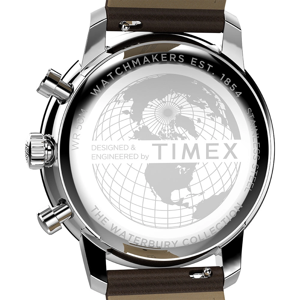 Waterbury Metropolitan Chronograph 41mm Leather Band