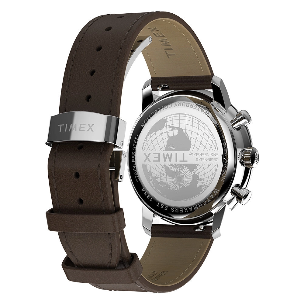 Waterbury Metropolitan Chronograph 41mm Leather Band