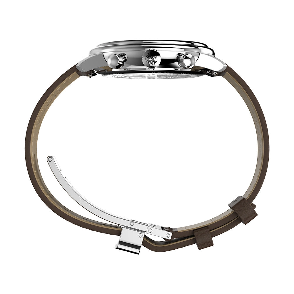 Waterbury Metropolitan Chronograph 41mm Leather Band