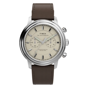 Waterbury Metropolitan Chronograph 41mm Leather Band