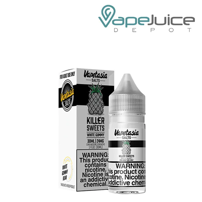 White Gummy Vapetasia Salts 30ml