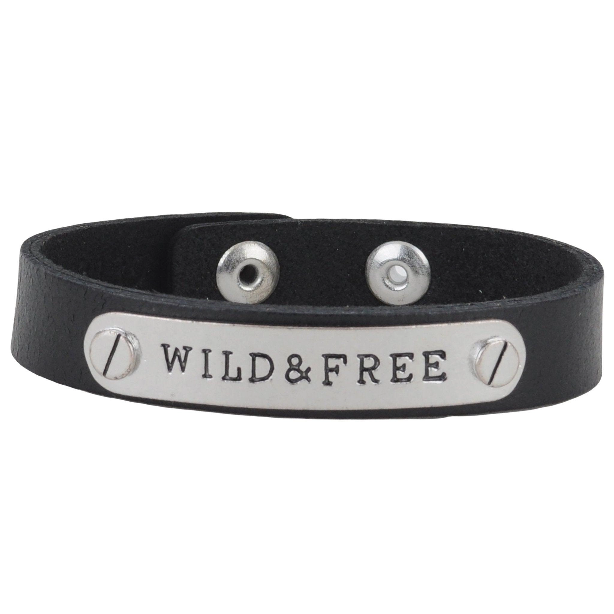 Wild and Free B/W Bracelet