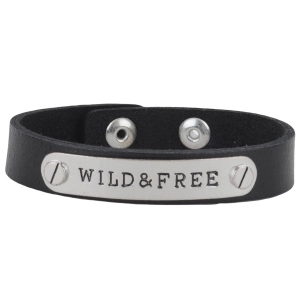 Wild and Free B/W Bracelet