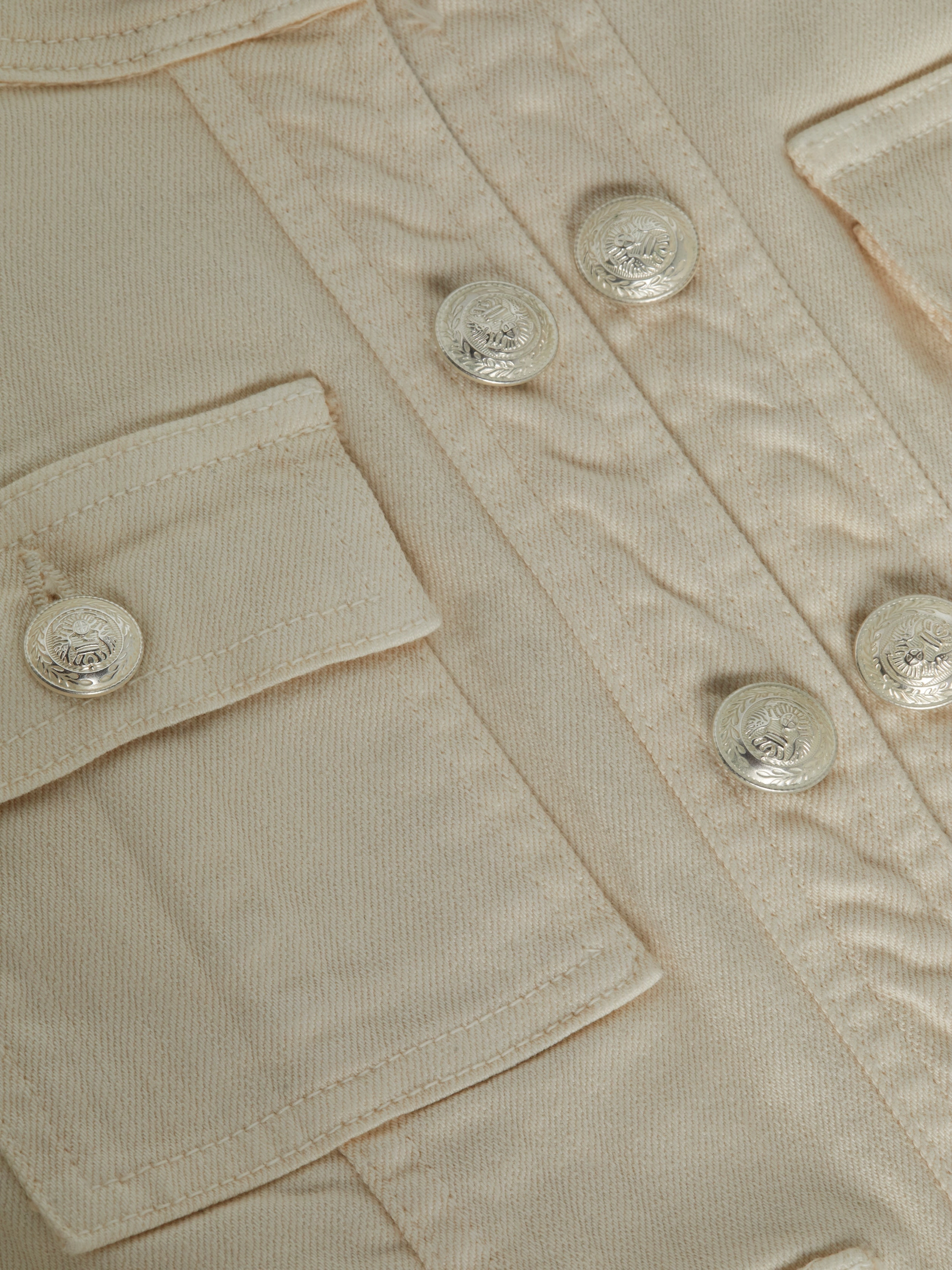 Yari Denim Jacket French Vanilla